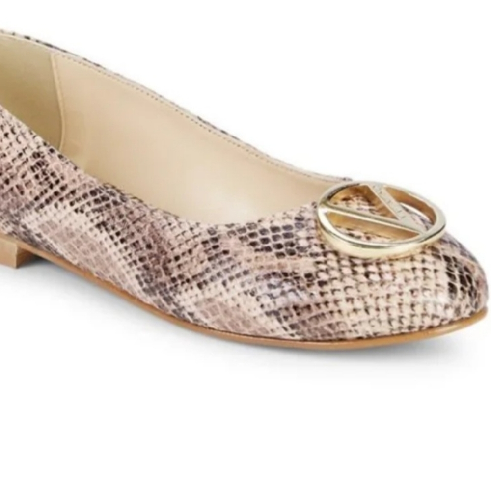 Malco Snake Skin Flats